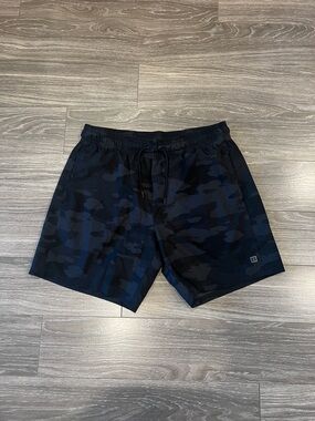 Layer 8 Black Camo Performance Shorts
